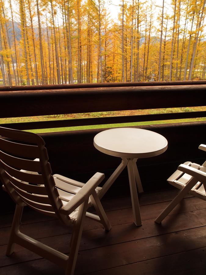 Log Hotel Larch Lake Kanayama Minamifurano Szoba fotó